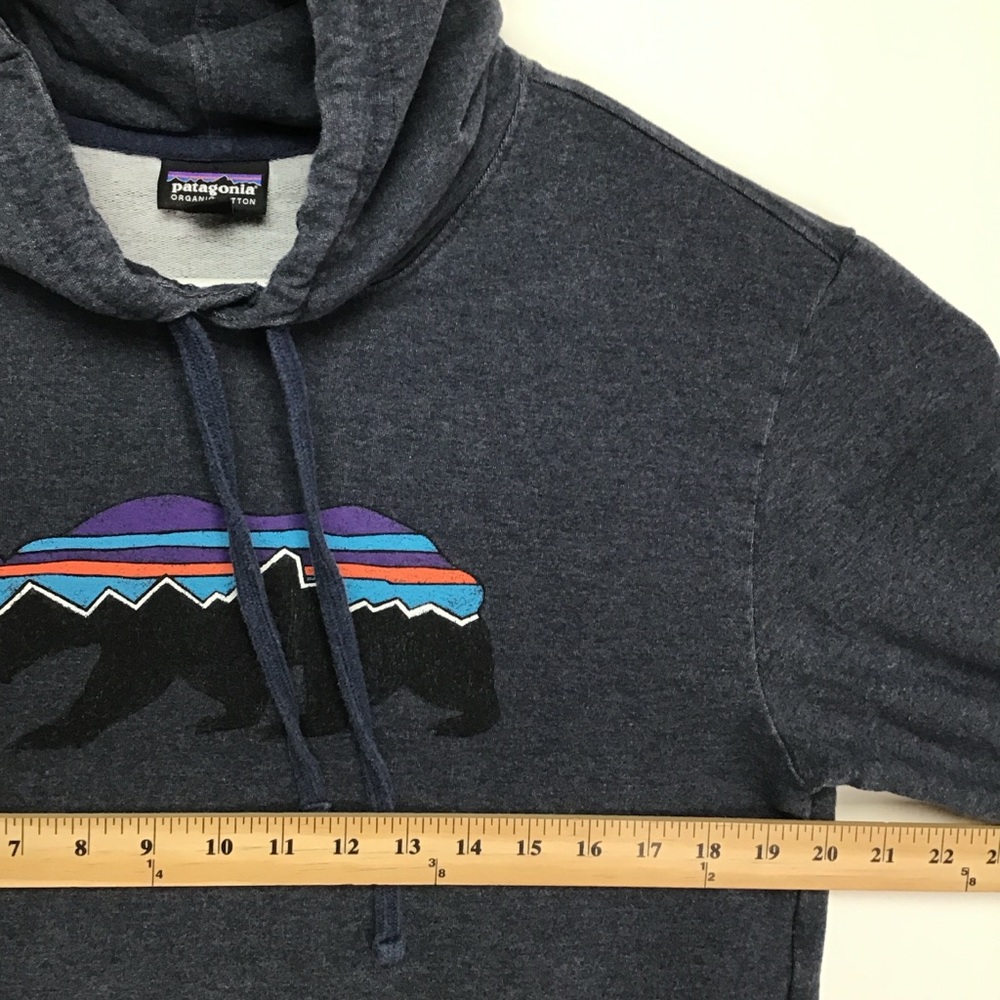 Patagonia Organic Cotton mens long sleeve sweatshirt hoodie small - Picture 7 of 10